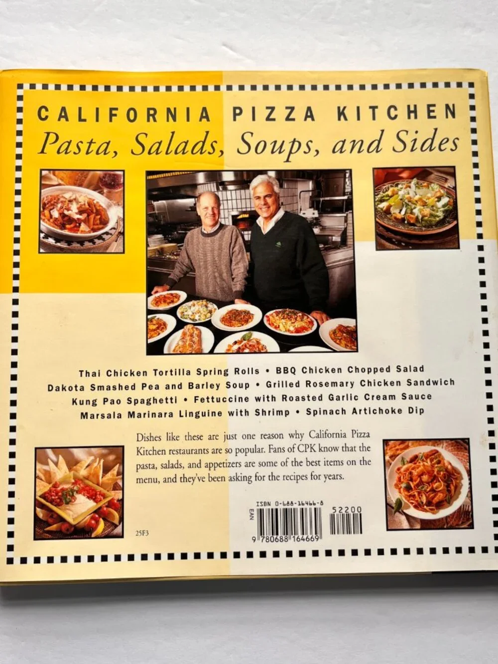California Pizza Kitchen Cookbook Set of 2 Larry Flax Rick Rosenfield 1st Ed